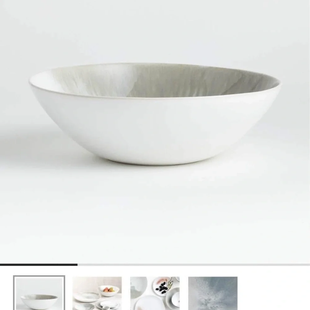 Ora Stoneware Serving Bowl Crate and Barrel